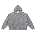 Cheetah Waffle Zip