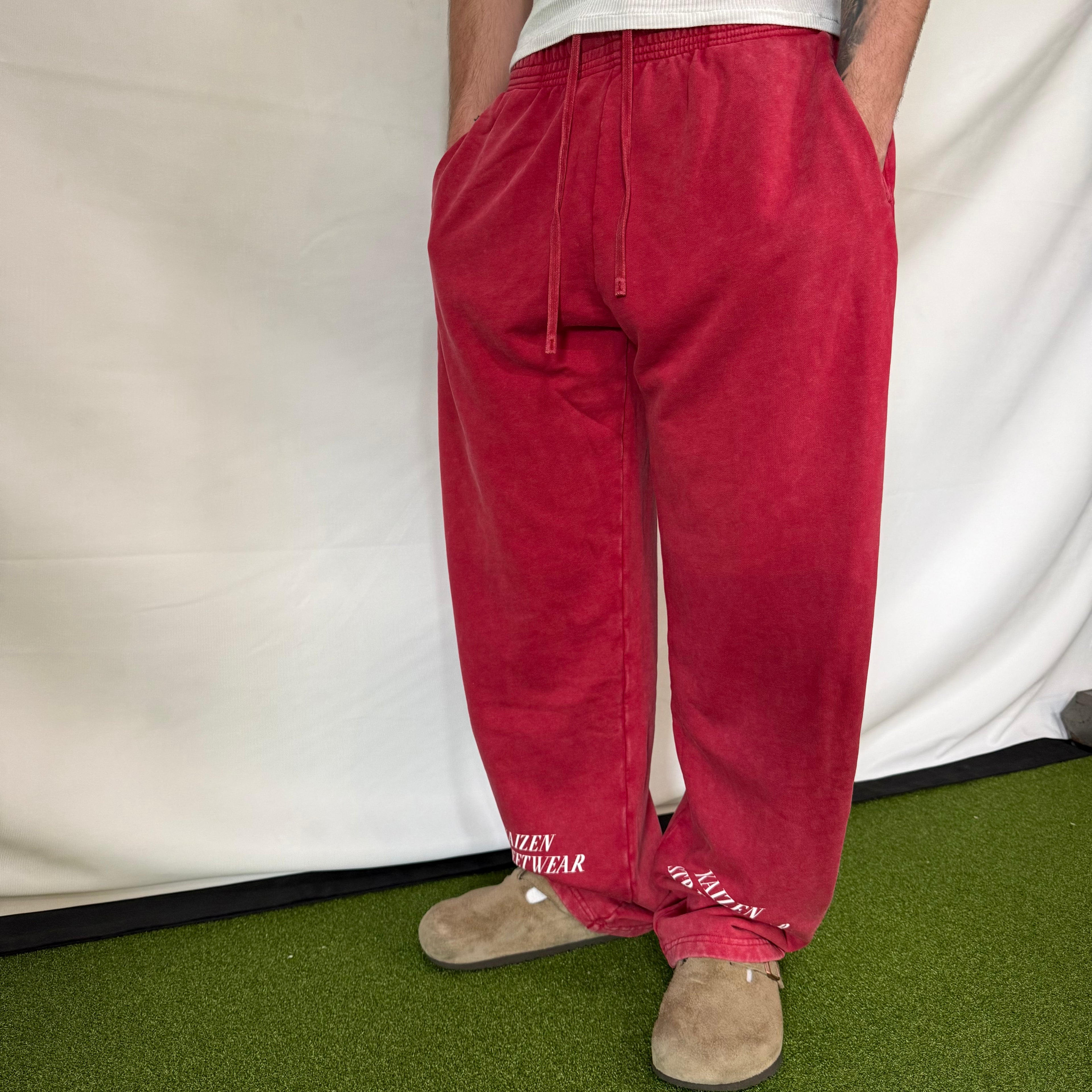 Wide Leg Logo Sweats (4 COLORS)