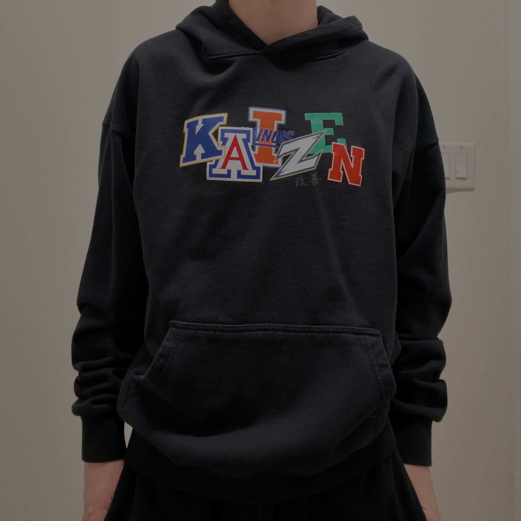 College Logo Hoodie
